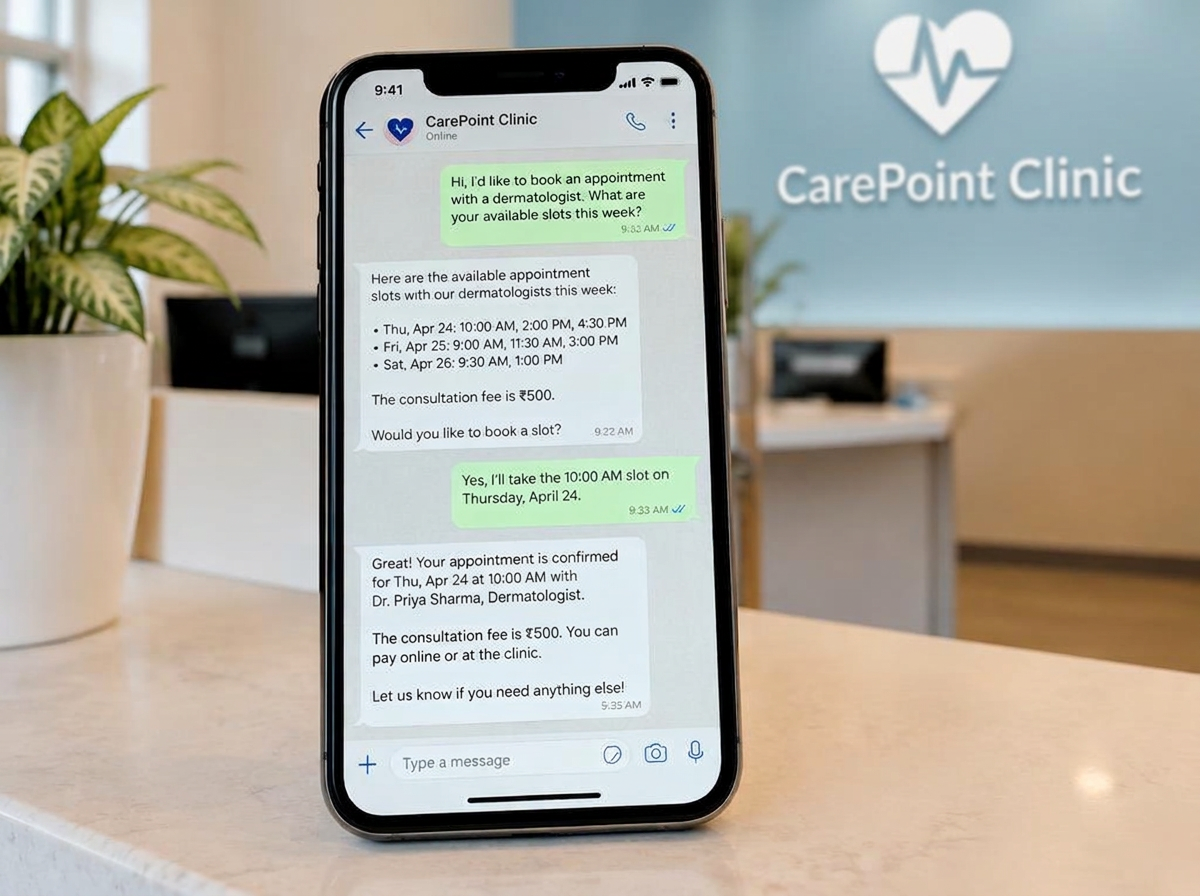 CarePoint Clinic ai automation demo